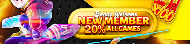 Bonus Deposit New Member 20%