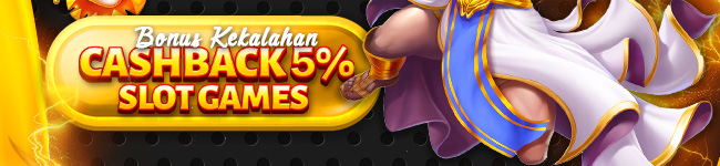Bonus Cashback Slot Games 5%